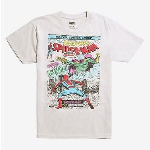 NWT Marvel Spider Man vs. Mysterio Comic Book Tee